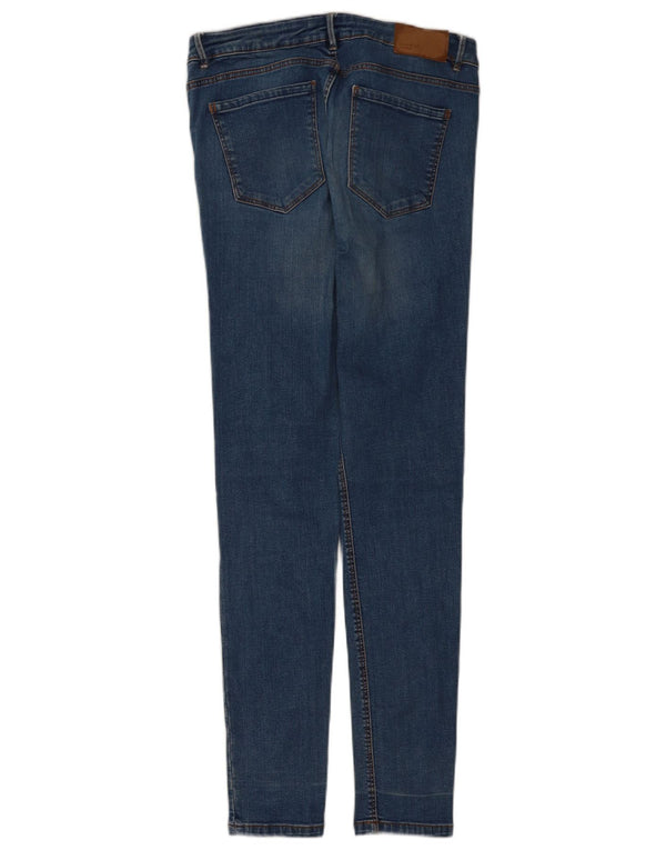Zara Womens Skinny Jeans EU 40 Medium W30 L30 Blue Cotton