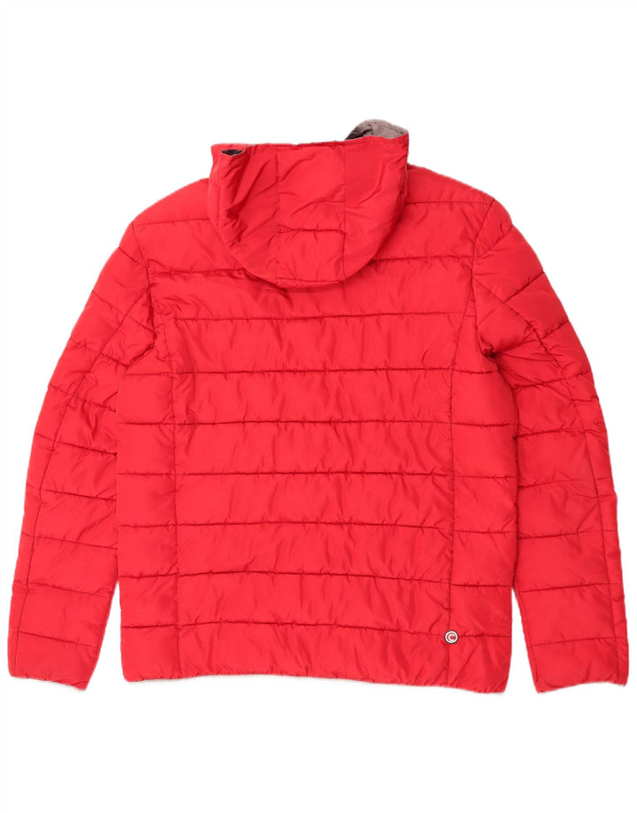 Colmar Chaqueta acolchada con capucha para niño 15-16 años 2XL Rojo Poliéster
