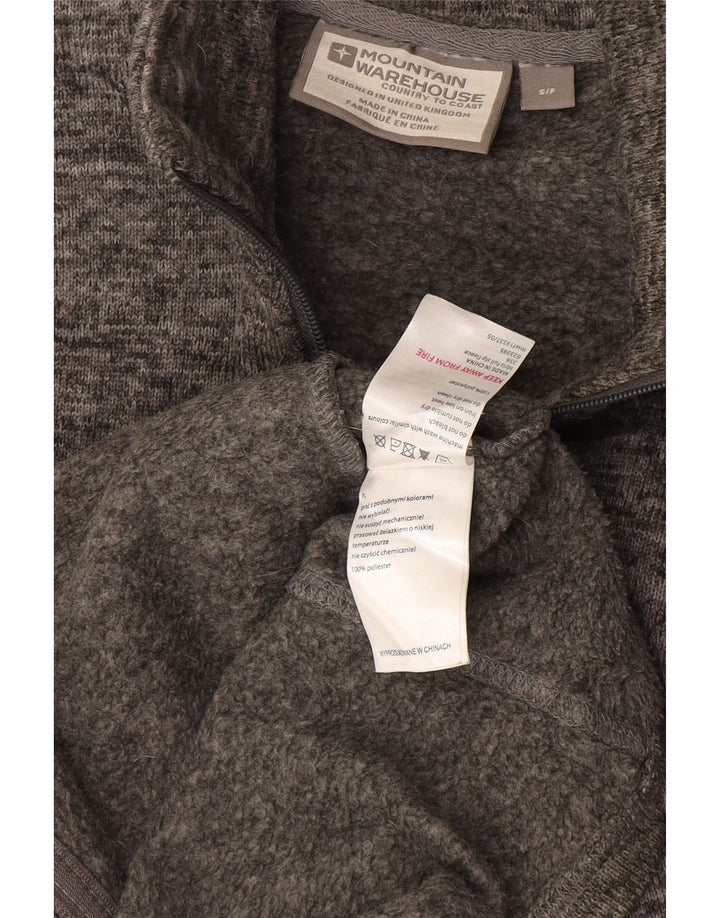 Chaqueta superior de chándal para hombre de Mountain Warehouse Poliéster moteado gris pequeño