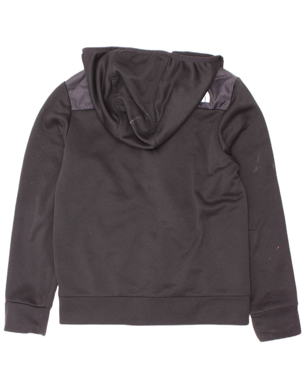 The North Face Sudadera con capucha y cremallera para niños 9-10 años Mediana Negro Colorblock