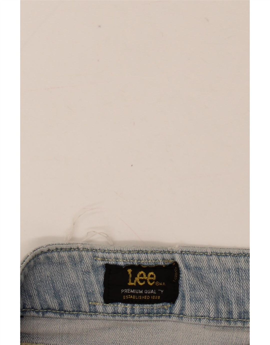 Lee Shorts De Mezclilla Para Mujer W32 Grande Azul