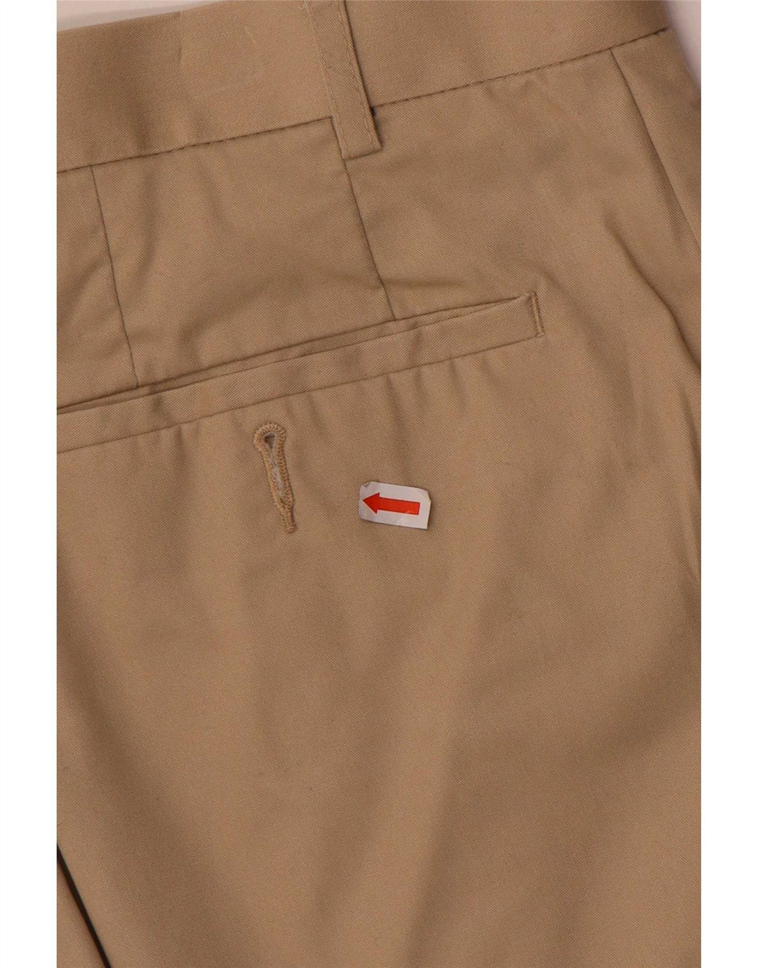 Marks & Spencer Pantalón de traje con pinzas para hombre W36 L29 Beige