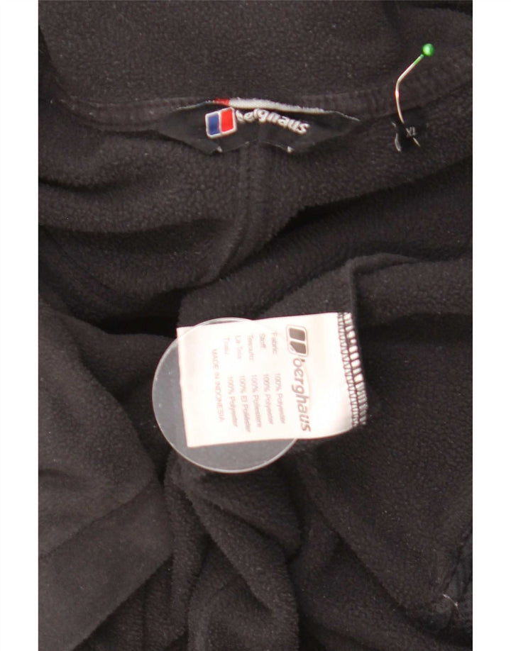 Berghaus Chaqueta polar con forro para hombre UK 42 XL Poliéster negro