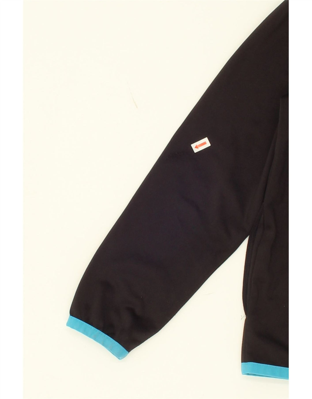 PUMA Girls Tracksuit Top Jacket 7-8 Years Small  Black Colourblock Vintage Puma and Second-Hand Puma from Messina Hembry 