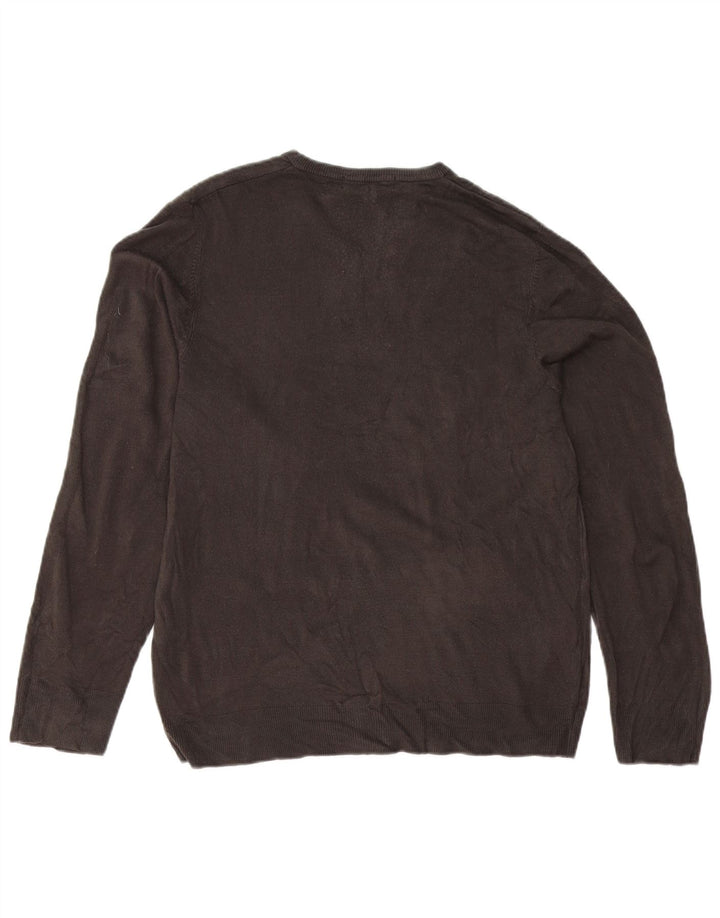 Marks & Spencer Suéter con Cuello en V para Hombre Acrílico Gris Grande
