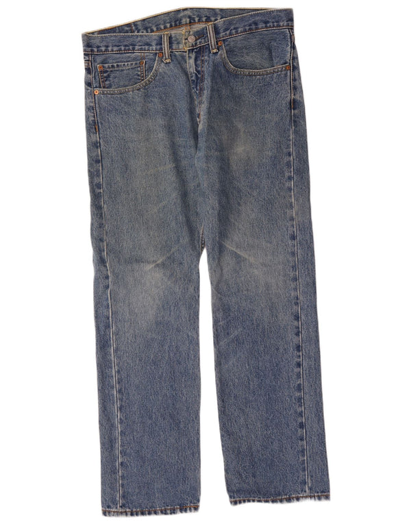 Levi's Vaqueros rectos 505 para hombre W34 L30 Algodón azul