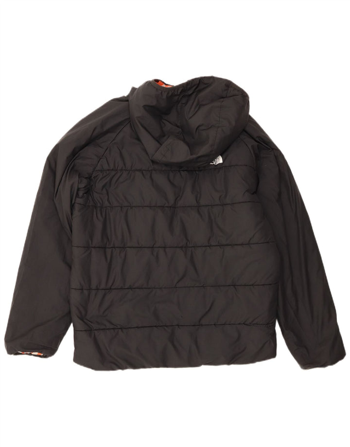 The North Face Chaqueta acolchada reversible con capucha para niño 14-15 años XL Negro