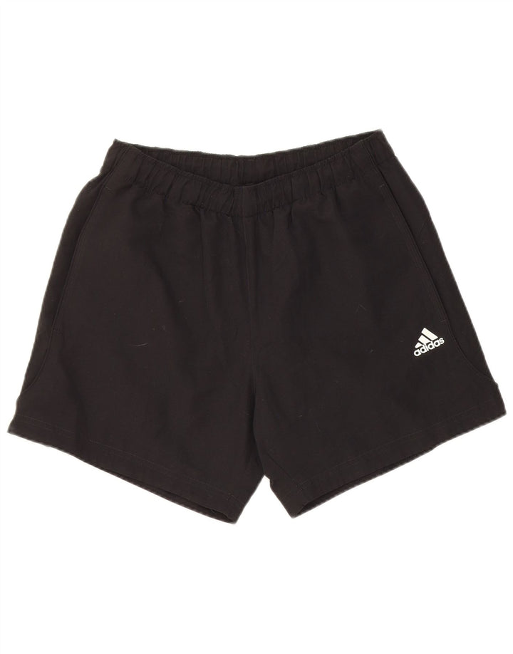 Pantalón Corto Deportivo Adidas Hombre Mediano Negro Poliéster