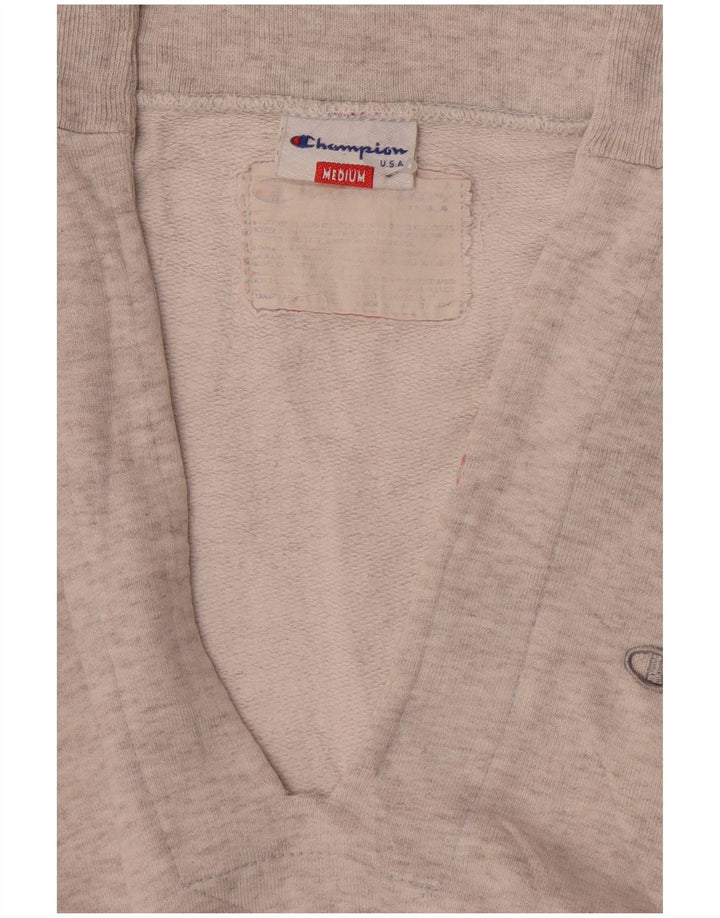 Champion Sudadera Suelta para Mujer UK 44 Gris Medio Moteado
