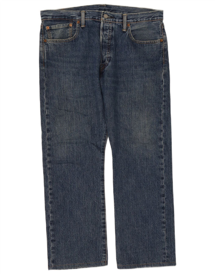 Levi's Jeans rectos 501 para hombre W34 L26 Algodón azul