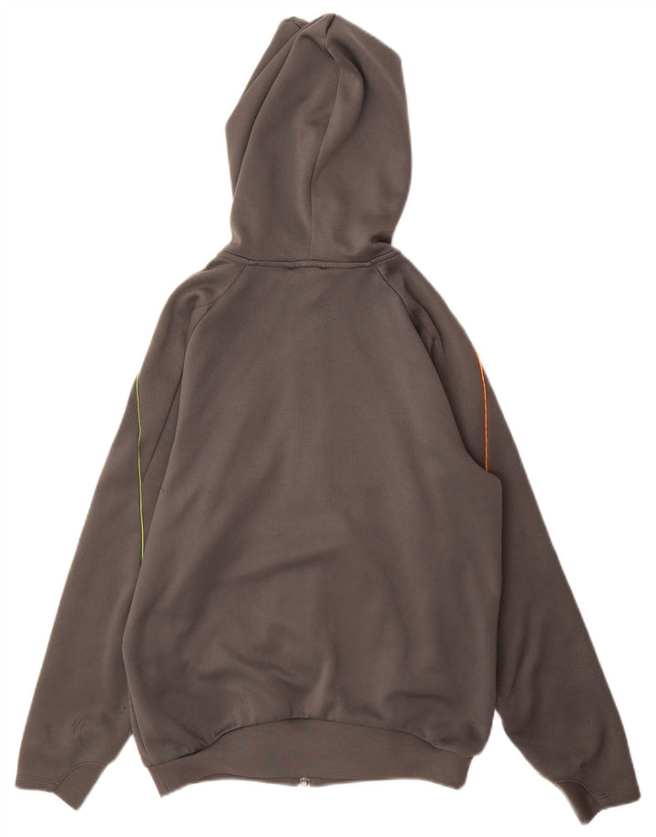 Puma Sudadera con capucha y cremallera para niño 12-13 años Gris Poliéster