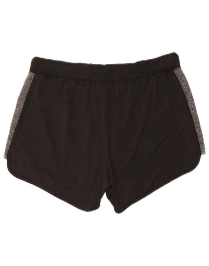 Reebok - Pantalones cortos deportivos para mujer (talla 40), color gris medio, poliéster