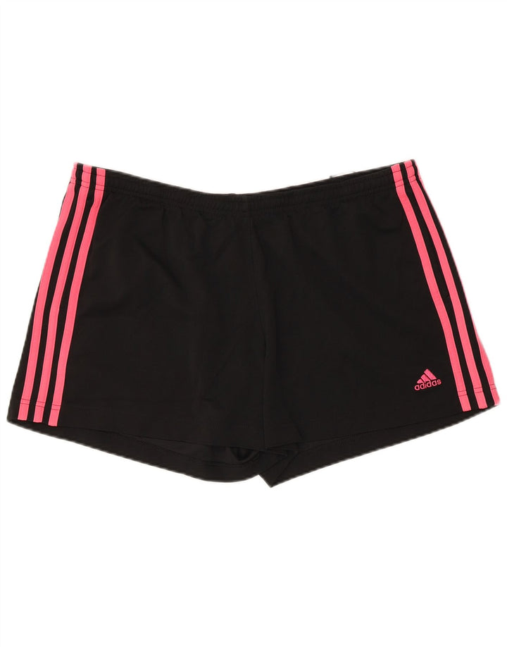 Pantalones cortos deportivos ADIDAS para mujer ES 40 XL Poliéster negro