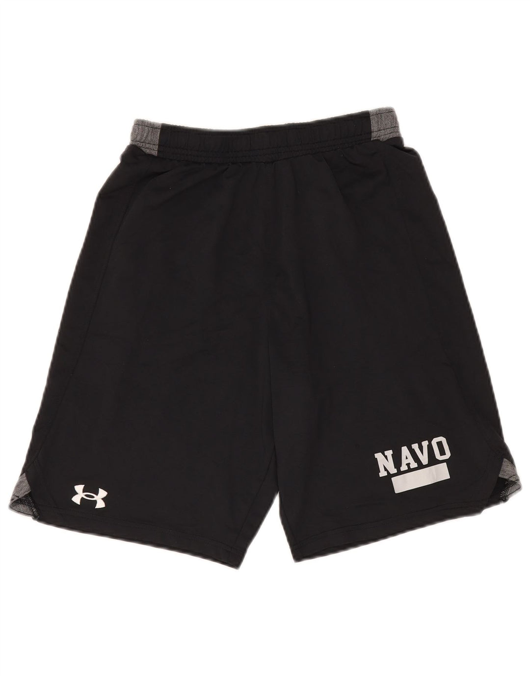Under Armour Shorts deportivos con estampado gráfico para hombre Poliéster con bloques de color negro pequeño