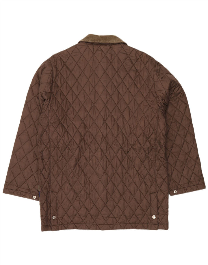 SINCLAIR Chaqueta acolchada para hombre UK 38 Nylon marrón medio