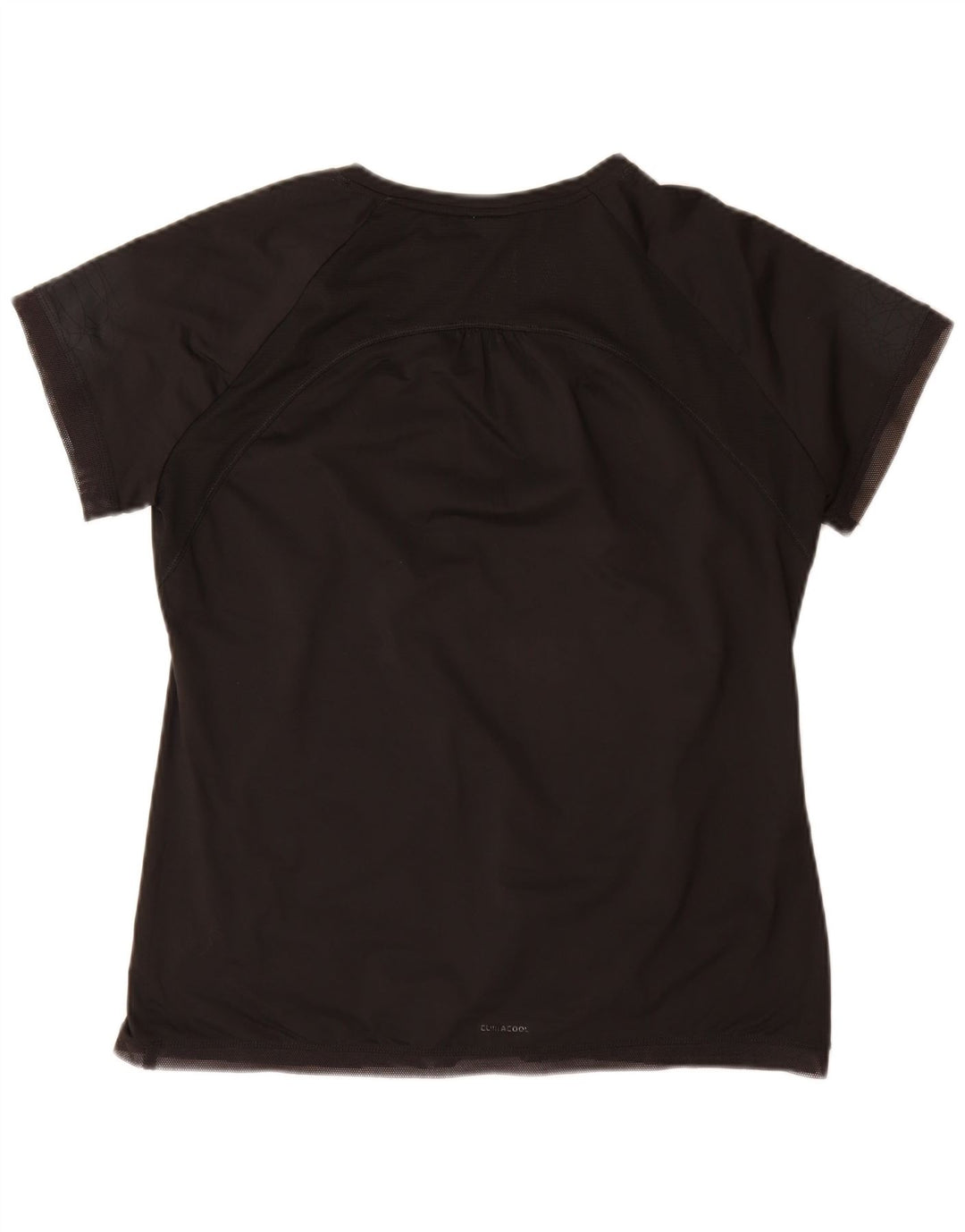 Adidas Mujer Climacool Camiseta Top UK 22 XL Poliéster Negro