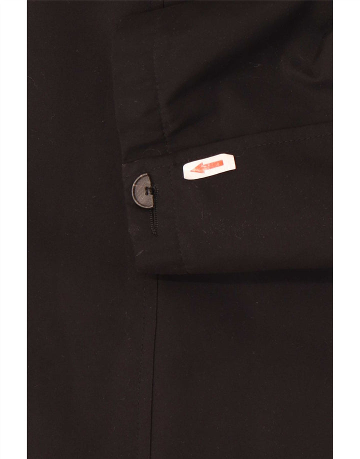 Karl Lagerfeld Abrigo para hombre EU 54 2XL Negro Poliéster