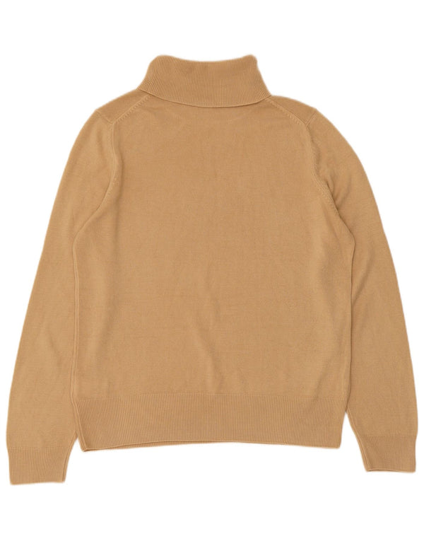 Marks & Spencer Jersey con cuello vuelto para mujer UK 40 Acrílico marrón medio