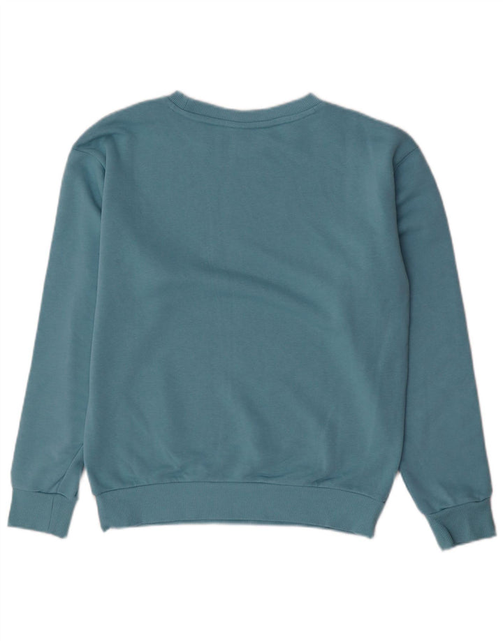 PUMA Sudadera con gráfico extragrande para mujer UK 6 XS Azul