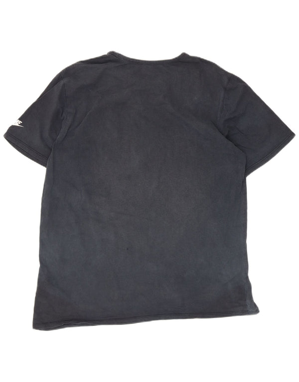 Nike Camiseta gráfica de corte atlético para hombre Top XL Azul marino Algodón