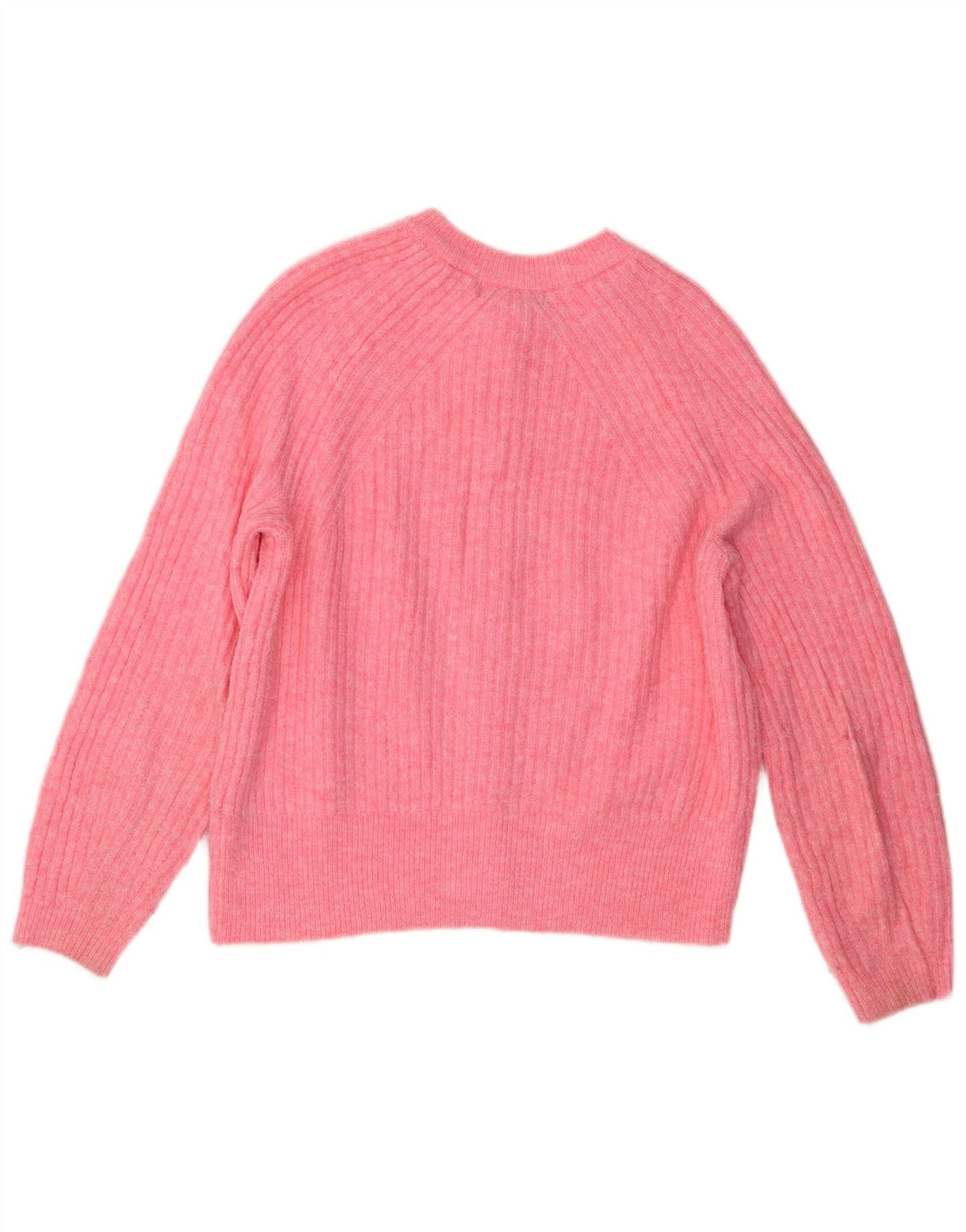 Marks & Spencer Cárdigan de corte regular para mujer, talla 44, color rosa medio
