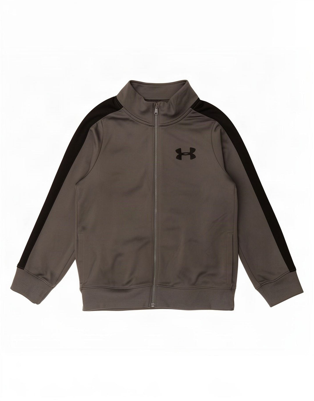 Under Armour Chaqueta de chándal para niños 7-8 años Small Gris Colorblock