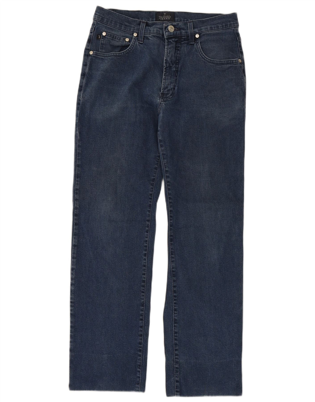 TRUSSARDI Mens Straight Jeans W31 L27 Blue