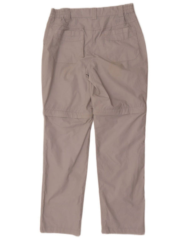 Pantalones chinos rectos para mujer de Mountain Warehouse UK 10 Small W30 L31 Gris