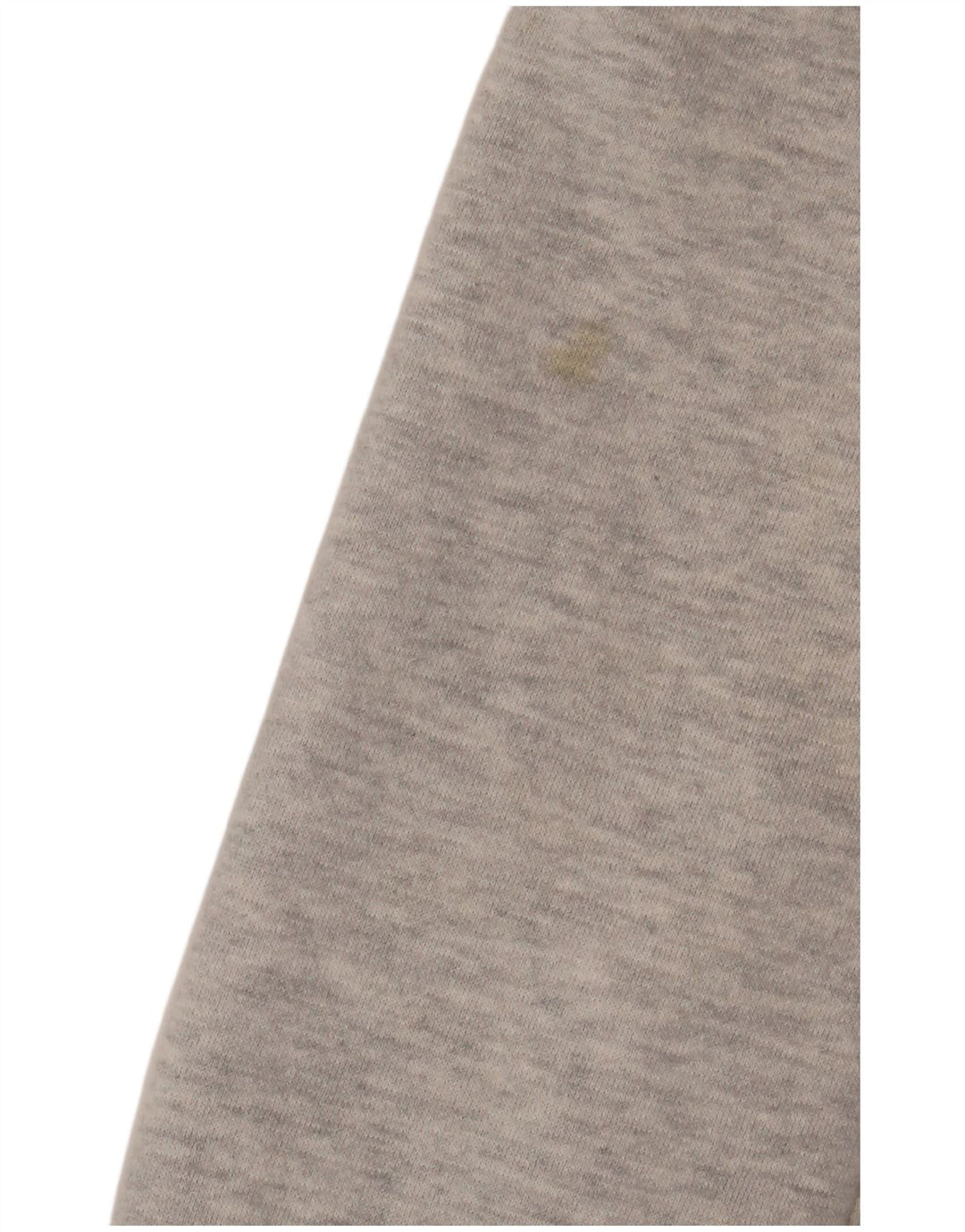 SUPERDRY Suéter con capucha y cremallera gráfica para hombre de algodón moteado gris pequeño