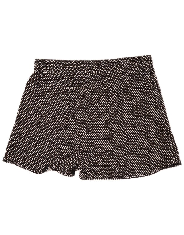 Marks & Spencer Pantalones cortos chinos para mujer UK 14 Large W34 Black Spotted