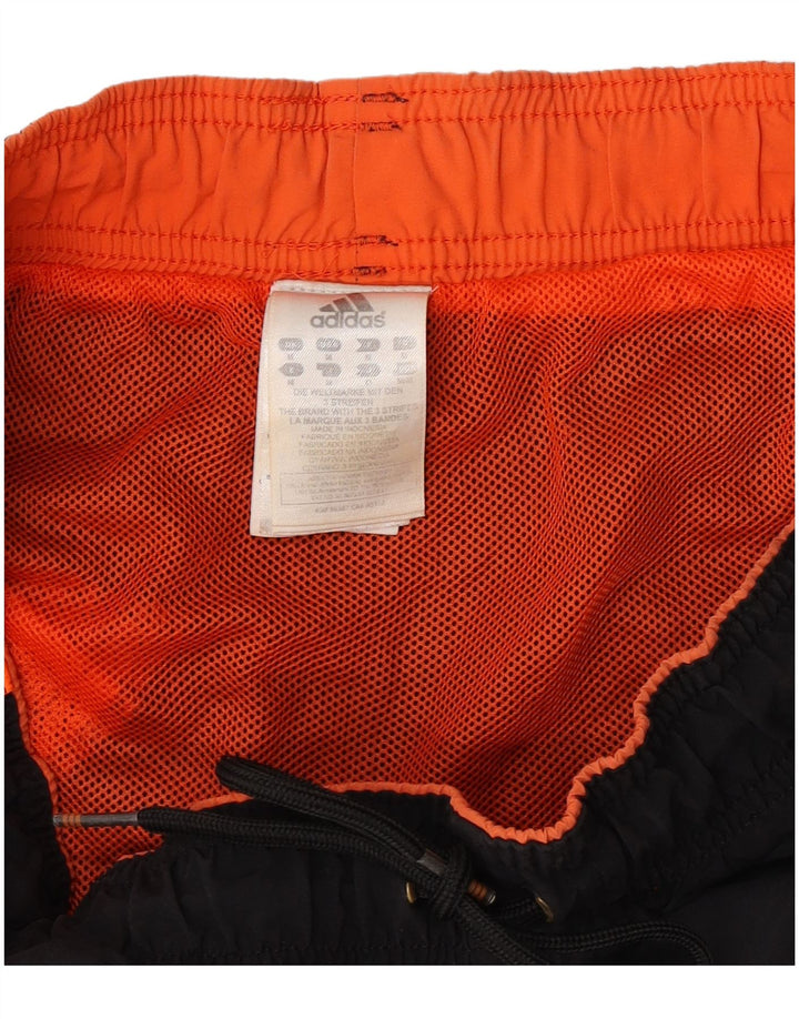 Adidas Hombre Bañador Corto Mediano Negro Poliéster