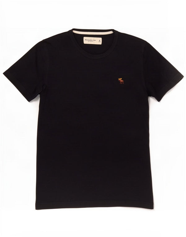 Abercrombie & Fitch Camiseta para hombre Top Medium Azul marino Algodón