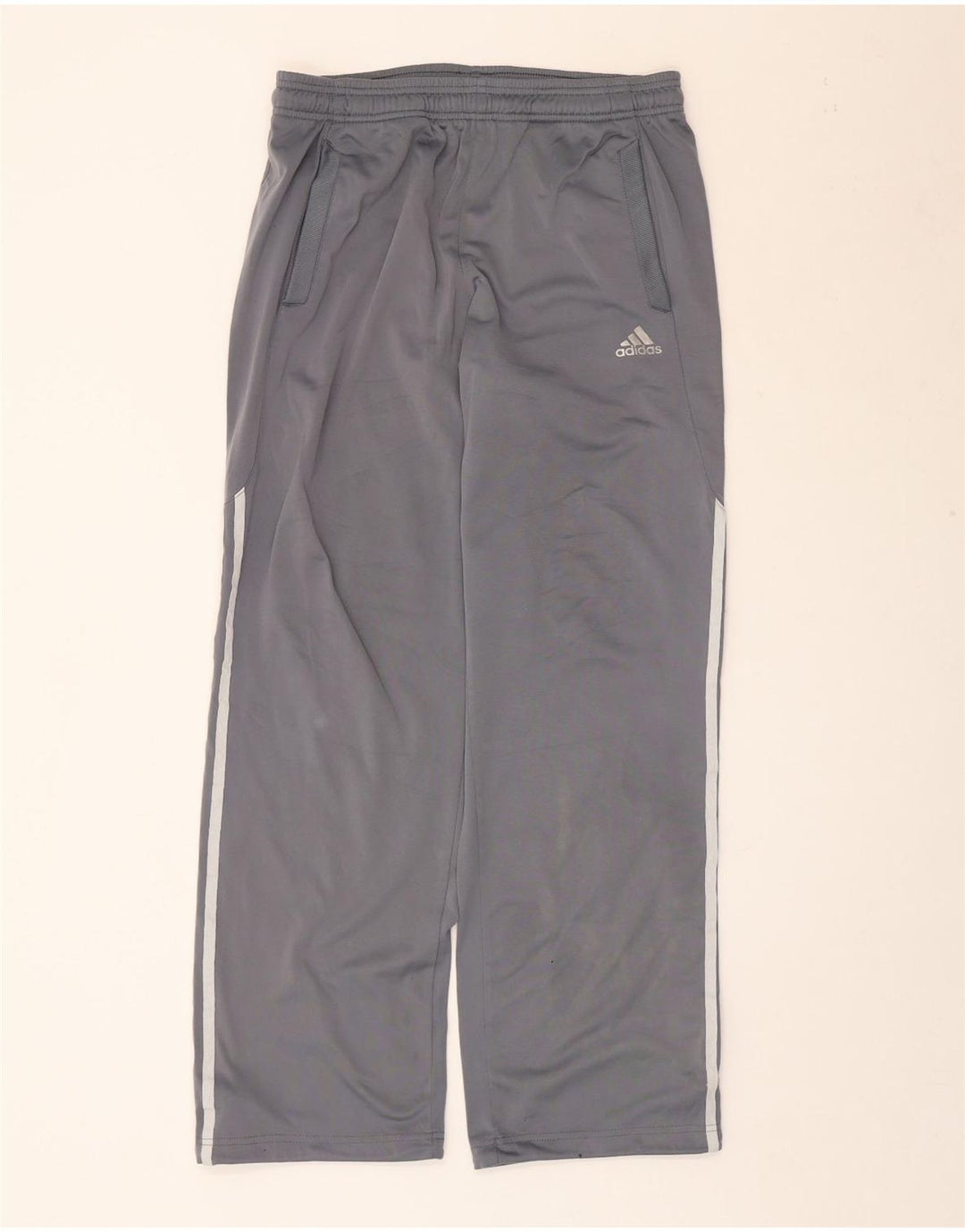 Pantalón De Chándal Adidas Hombre Pequeño Gris Poliéster