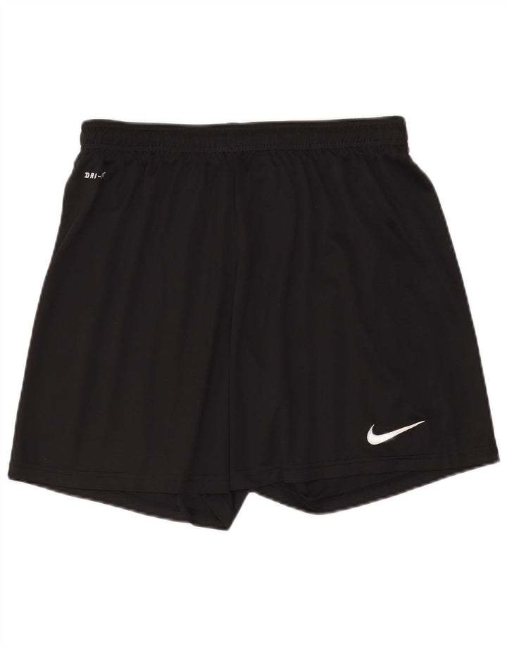 Nike Dri Fit - Pantalones cortos deportivos para hombre (poliéster), color negro