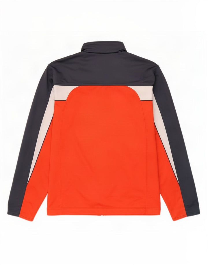 Diadora Hombre Chándal Top Chaqueta Grande Rojo Colorblock Poliéster