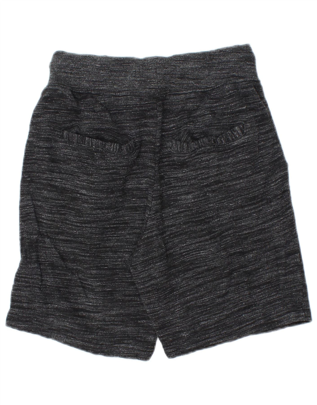 Zara Hombre Shorts Deportivos Algodón Moteado Gris Pequeño
