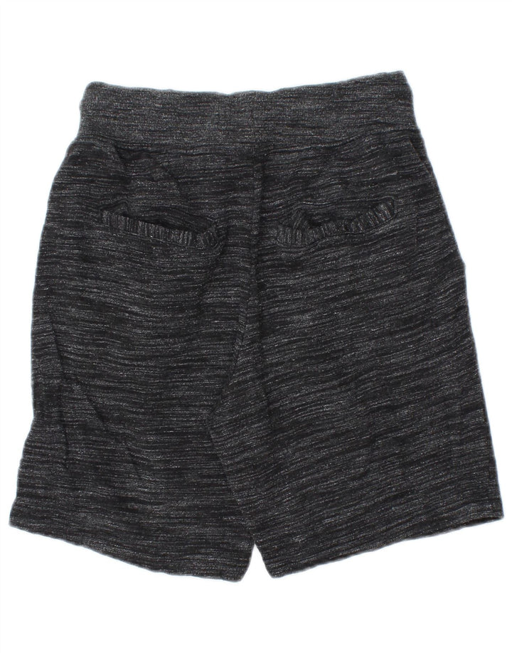 Zara Hombre Shorts Deportivos Algodón Moteado Gris Pequeño