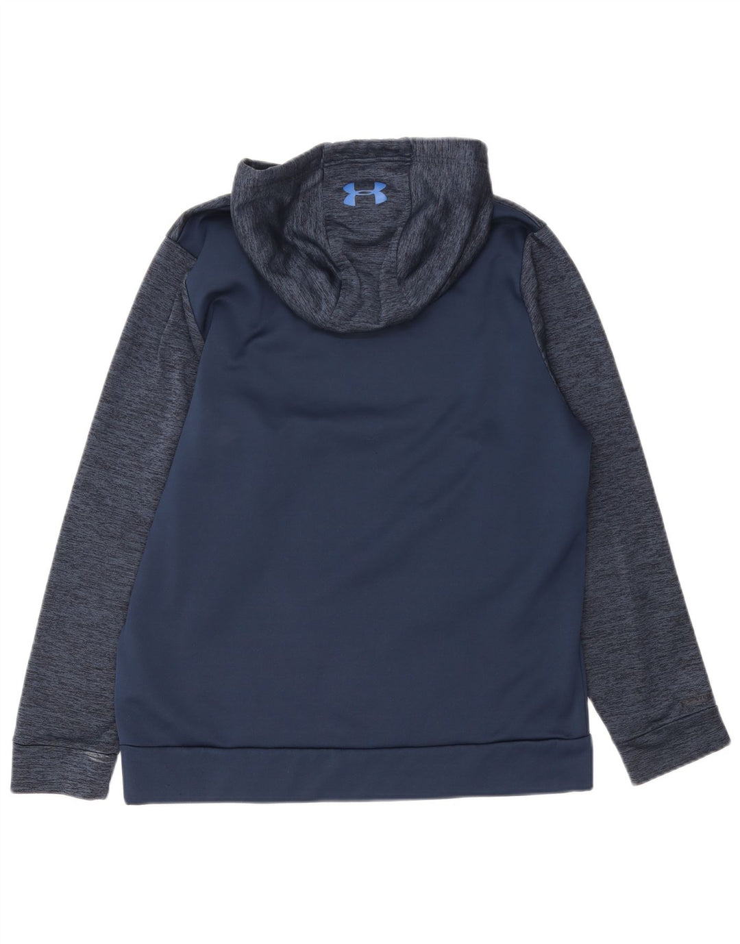 Under Armour Cold Gear Sudadera con capucha para hombre, jersey mediano con moteado en azul marino