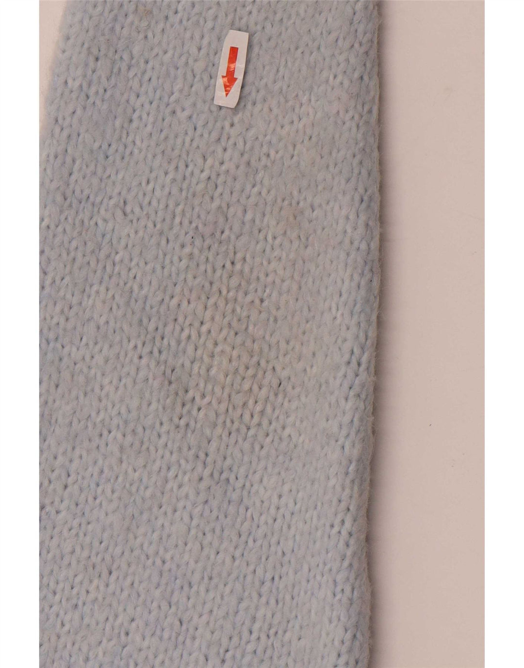 Zara Mujer Jersey De Cuello Redondo De Gran Tamaño UK 44 Acrílico Azul Medio