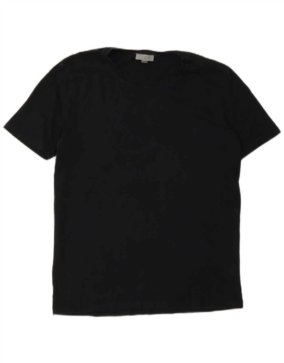 Cos camiseta para hombre Top mediano algodón negro