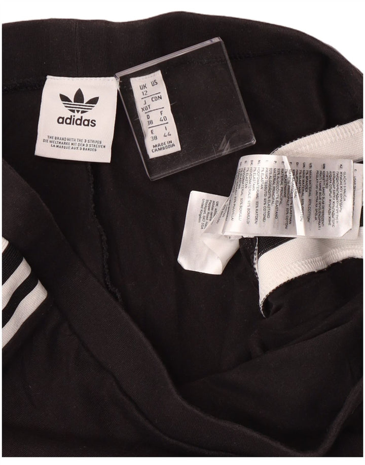 Adidas Leggings para mujer Reino Unido 12 Mediano Negro Algodón