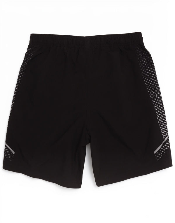 Under Armour Pantalones cortos deportivos holgados para hombre Deportes geométricos negros medianos