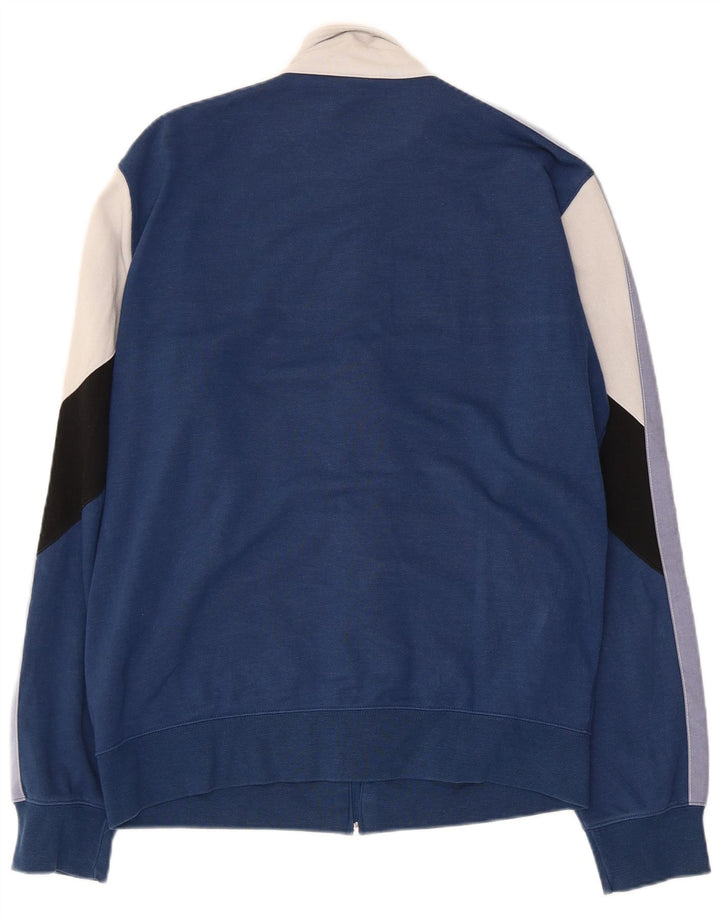 CHAMPION Chaqueta de chándal para hombre, talla grande, color azul marino, algodón