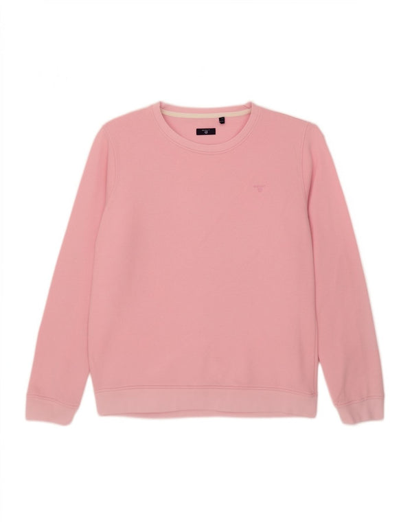 Gant - Sudadera para mujer, talla 40, XL, algodón rosa