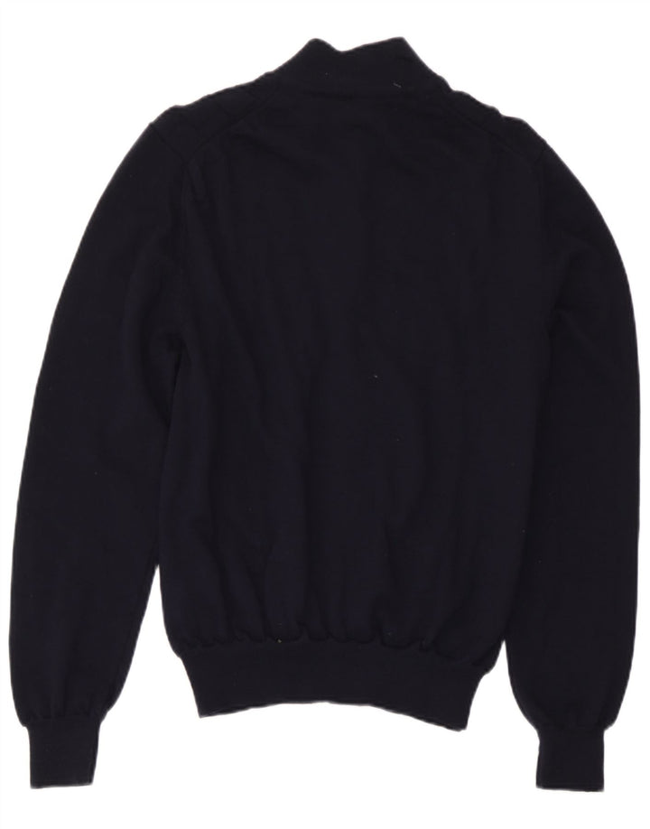 Suéter tipo jersey con cuello y cremallera para hombre IT 48 Medium