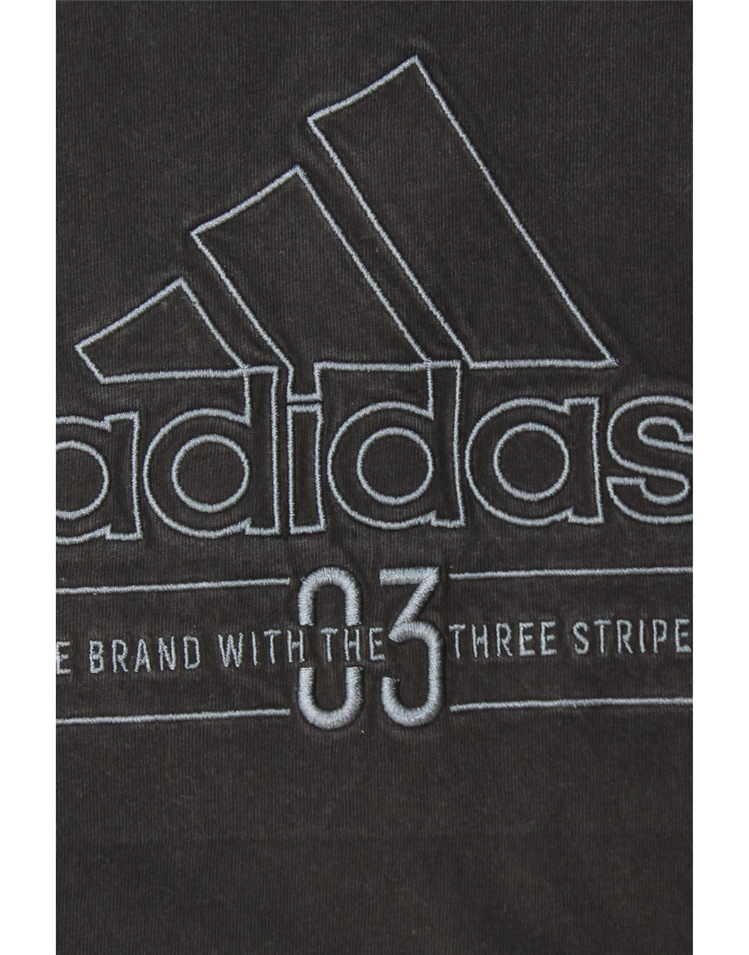 ADIDAS Camiseta gráfica para hombre Top Grande Negro