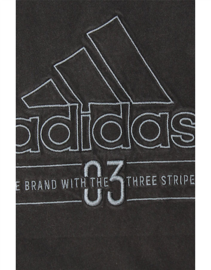 ADIDAS Camiseta gráfica para hombre Top Grande Negro