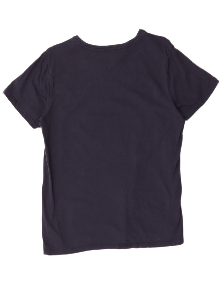 Camiseta Tommy Hilfiger Hombre Top Medium Azul Marino Algodón