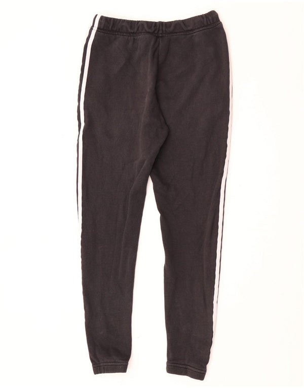 Adidas Mujer Chándal Pantalones Joggers UK 6 XS Negro Algodón