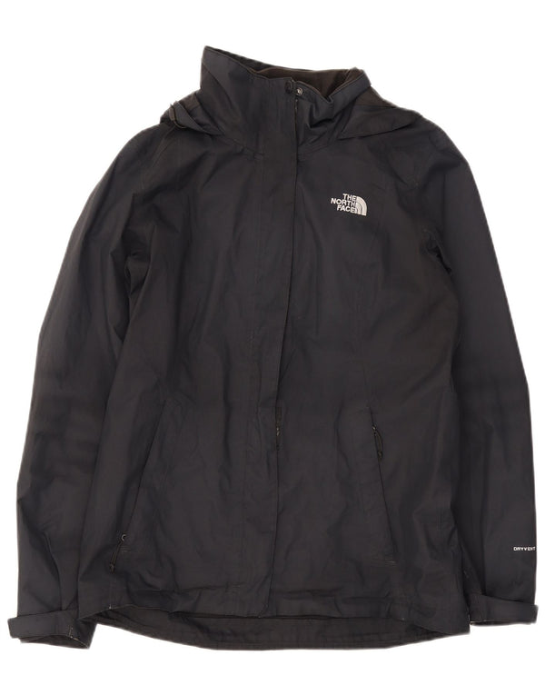 The North Face Chaqueta impermeable con capucha para mujer UK 40 Mediana Poliéster negro